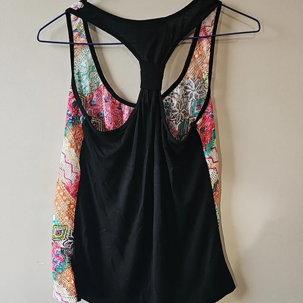 Streetwear Society Medium Multicolor Patterned Tank Top - Picture 4 of 6